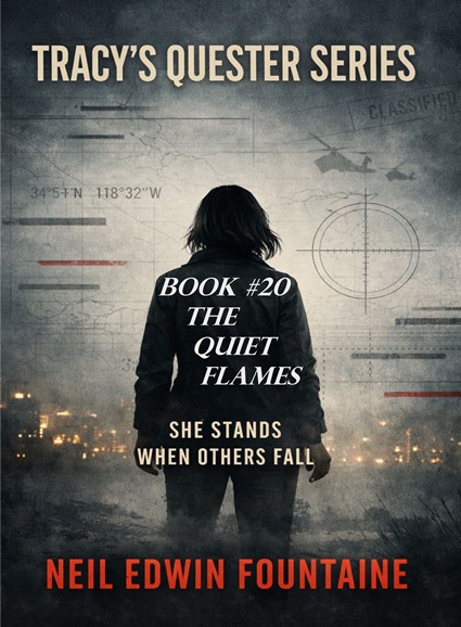 Cover for Tracy’s Quester — The Quiet Flame