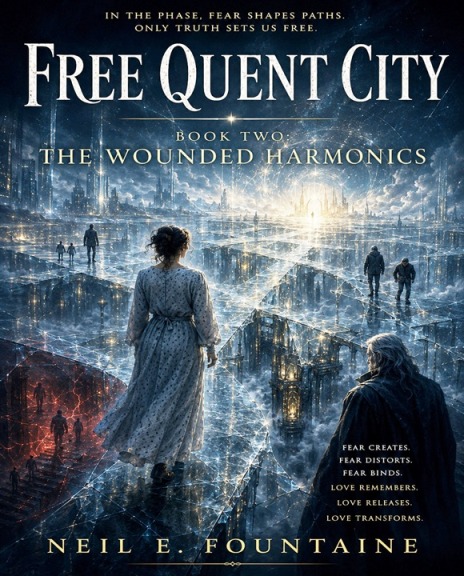 Cover for Free Quent City — Book 2: The Wounded Harmonics